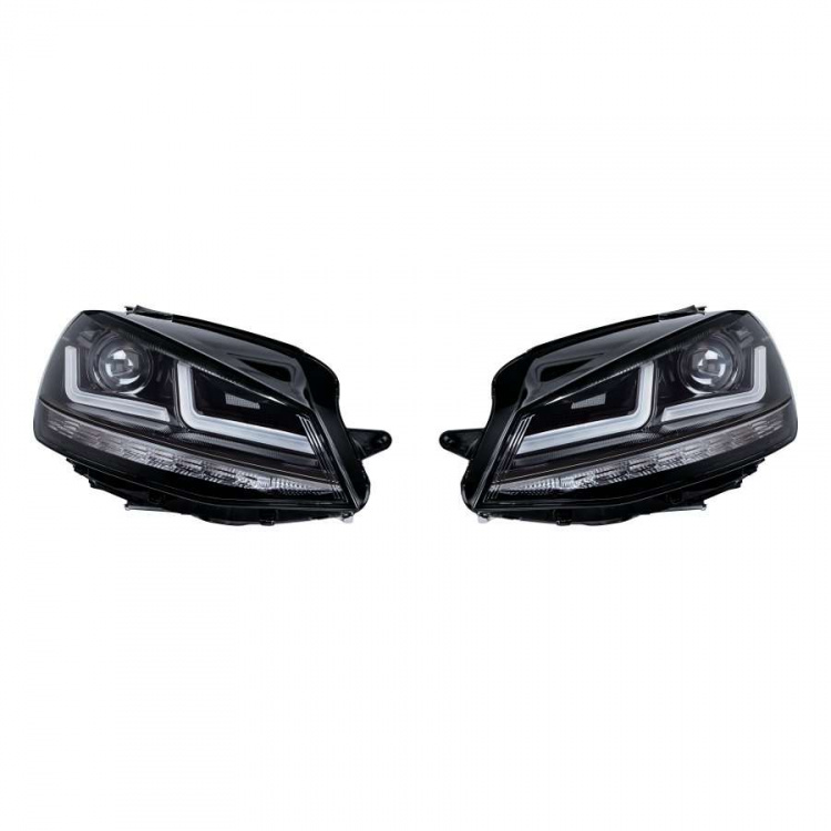 OSRAM LED-DRIVING VOLL-LED Tagfahrlicht Scheinwerfer für VW Golf VII (7) 12-16 schwarz